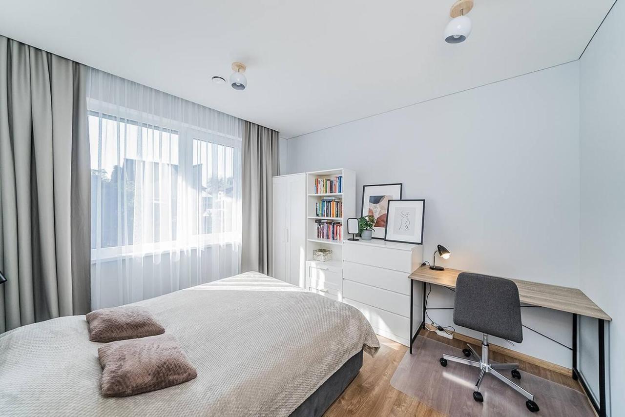 Lovely Apartment With Private Terrace By Urban Rent 考纳斯 外观 照片